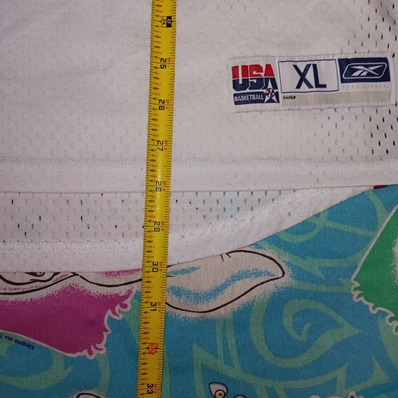 2004 Lebron James USA Olympics Vintage Swingman Basketball Jersey Authentic - Picture 8 of 9